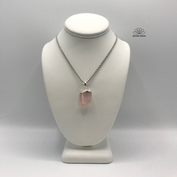 Rose Quartz Necklace - Picture 8 of 10
